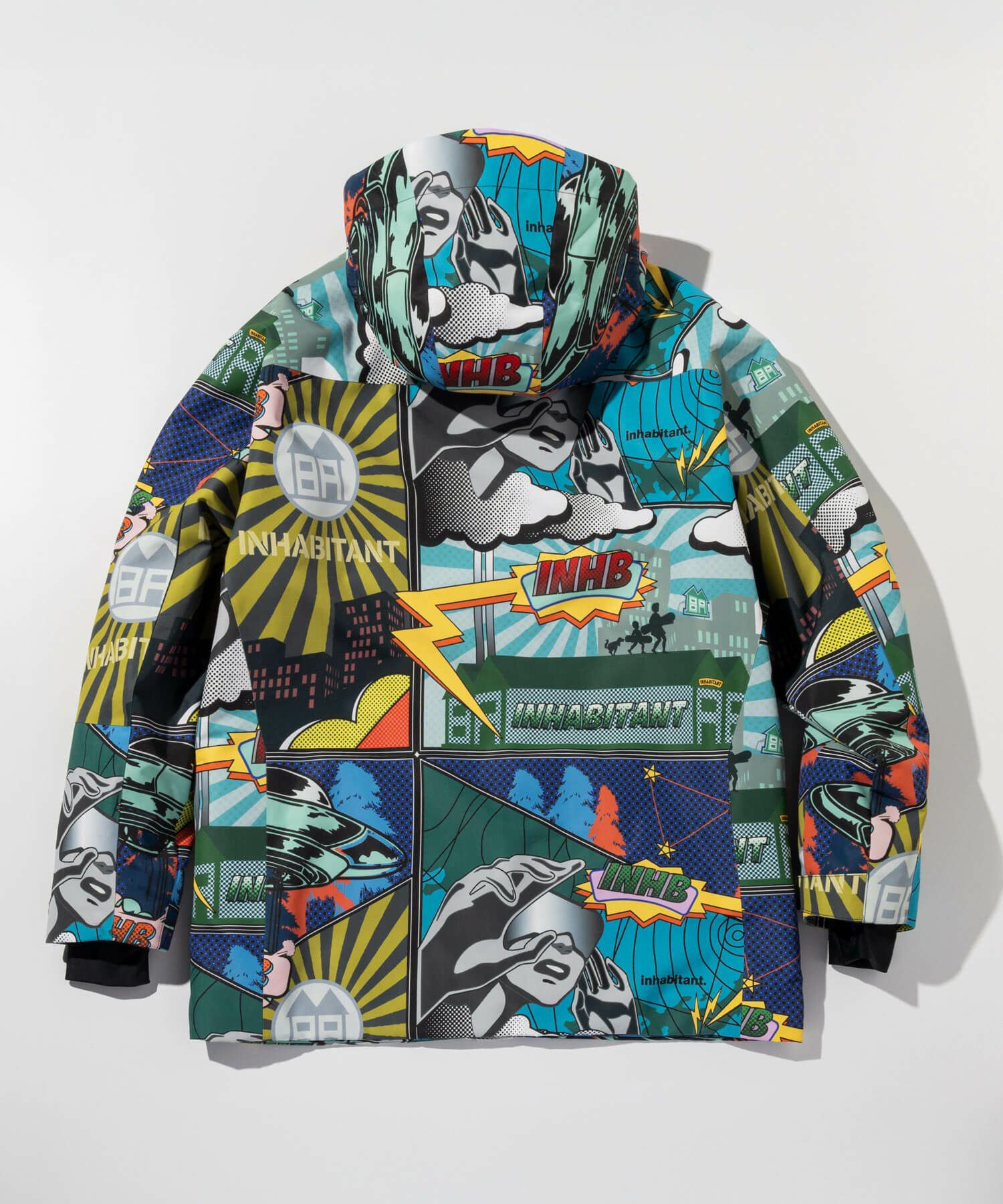 inhabitant(インハビタント)ジップスノージャケット/スキーウェア