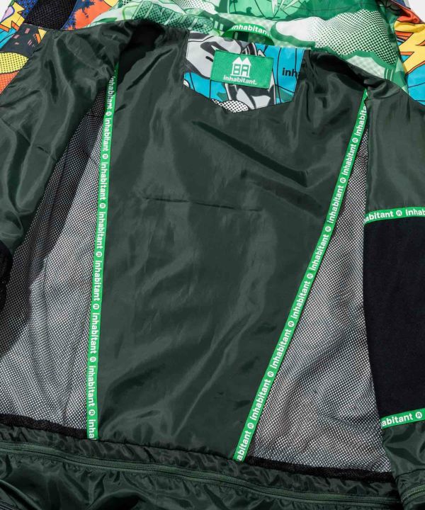 INHABITANT スノーボードジャケット inhabitant(インハビタント)ジップスノージャケット/スキーウェア