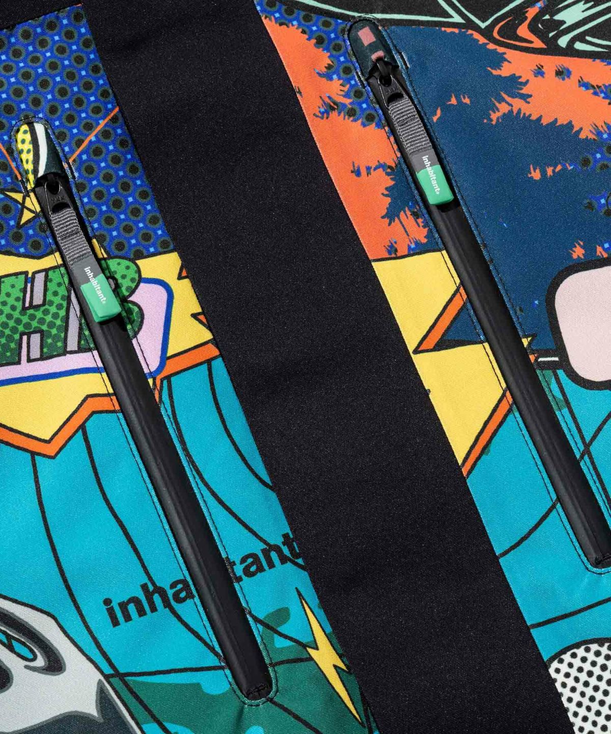 INHABITANT スノーボードジャケット inhabitant(インハビタント)ジップスノージャケット/スキーウェア