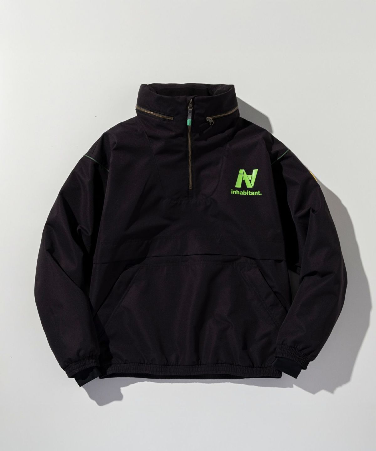 inhabitant(インハビタント)クォータージップスノージャケット/スキー