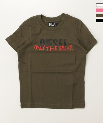 DIESEL(ディーゼル)Kids & Junior ブランドロゴ長袖Tシャツカットソー