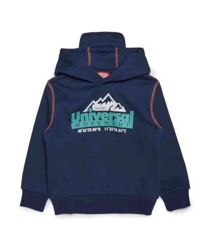 DIESEL（ディーゼル）Kids & Junior ブランドロゴダウンジャケット