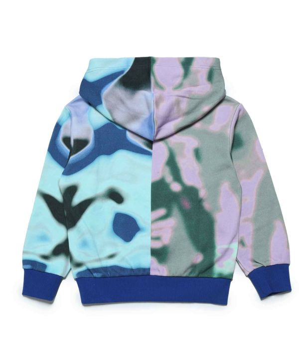 DIESEL(ディーゼル)Kids & Junior ブランドロゴタイダイ柄フーディー