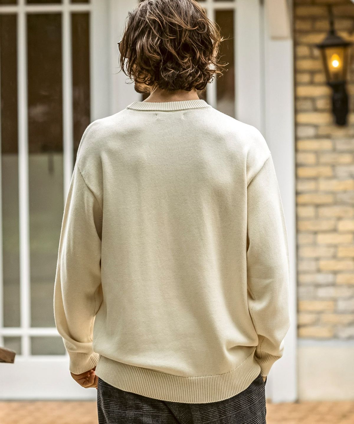 JH junhashimoto(ジェイエイチ ジュンハシモト)コットンカシミヤクルー