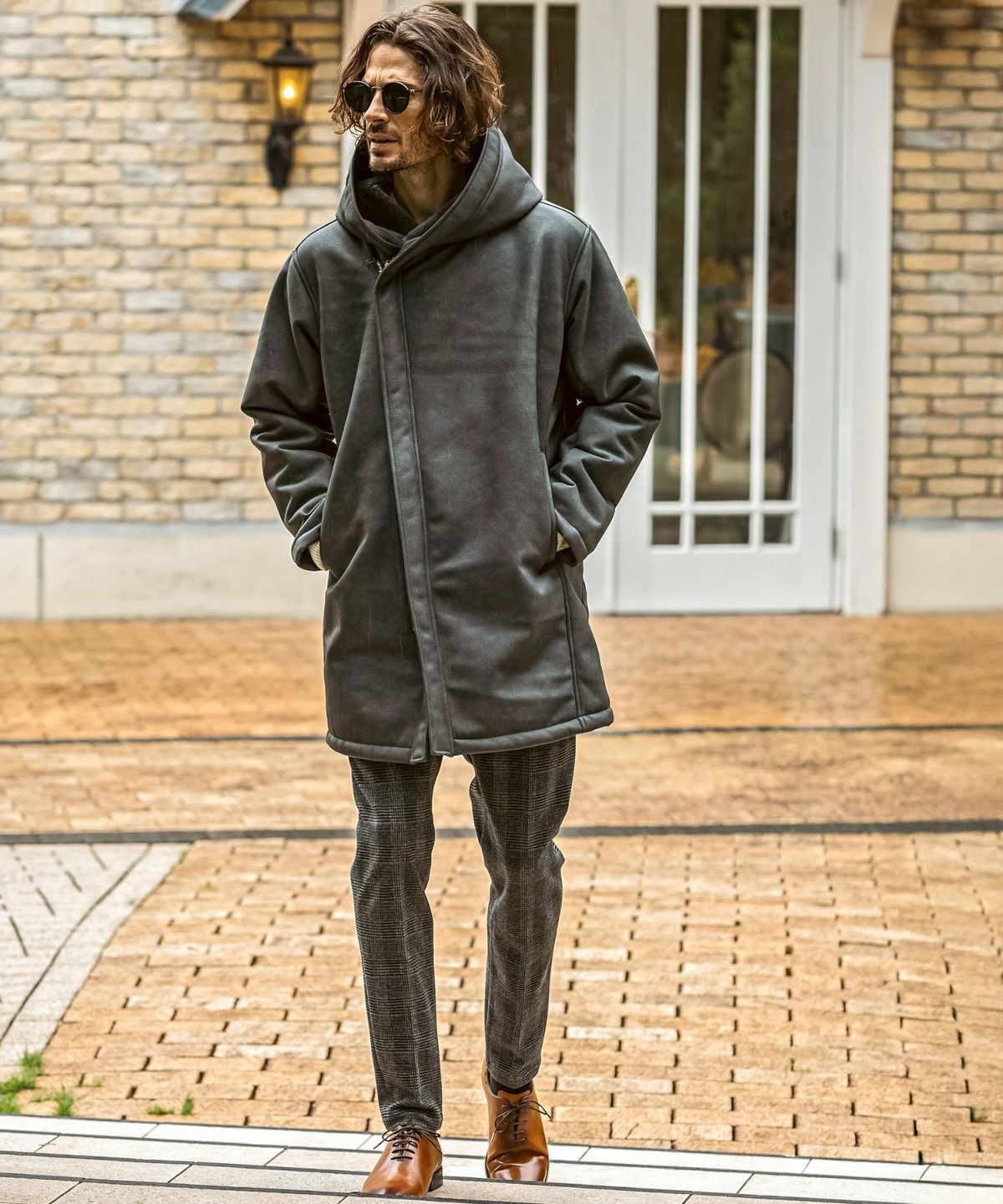 junhashimotoコート WRAP COAT -WOOL MELTON- | junhashimoto（ジュンハシモト）Official