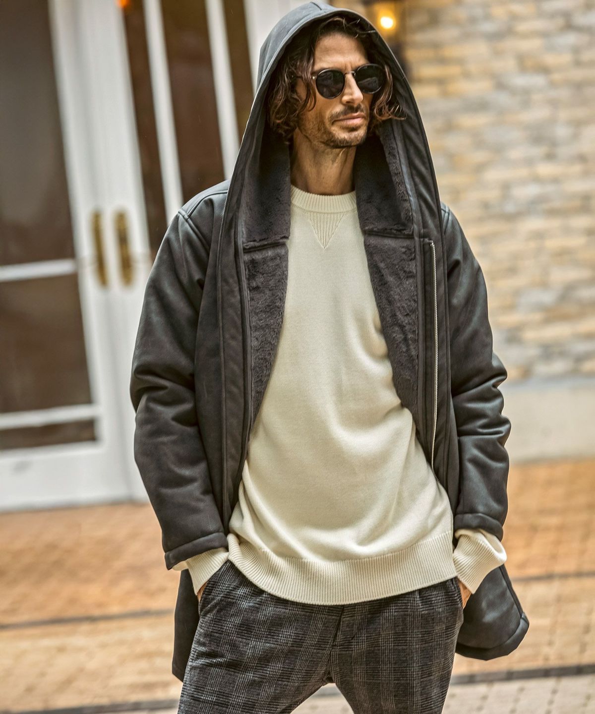 junhashimoto コート 定価7.7万 junhashimoto NUKUMORI CHESTERコート4