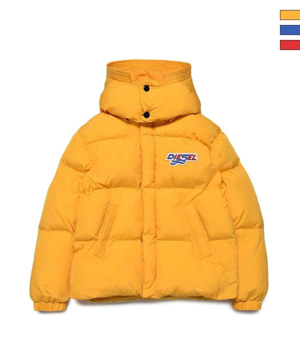 DIESEL(ディーゼル)Kids & Junior フーディーパディングジャケット