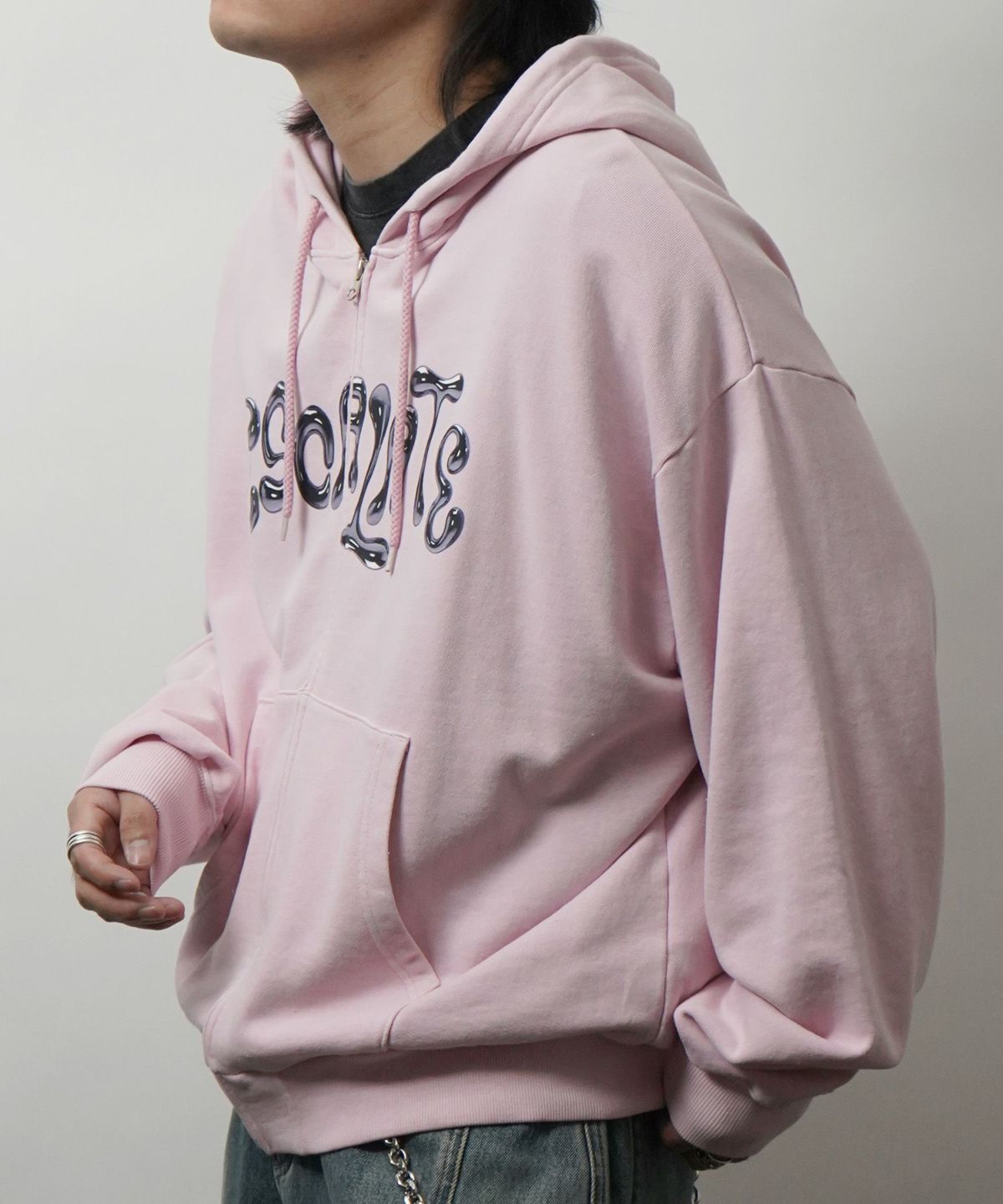 今市隆二 RILY ピンクパーカー XL size ILL'S(イルズ)裏毛 ヴィンテージライク ZIPパーカー | SHIFFON公式通販