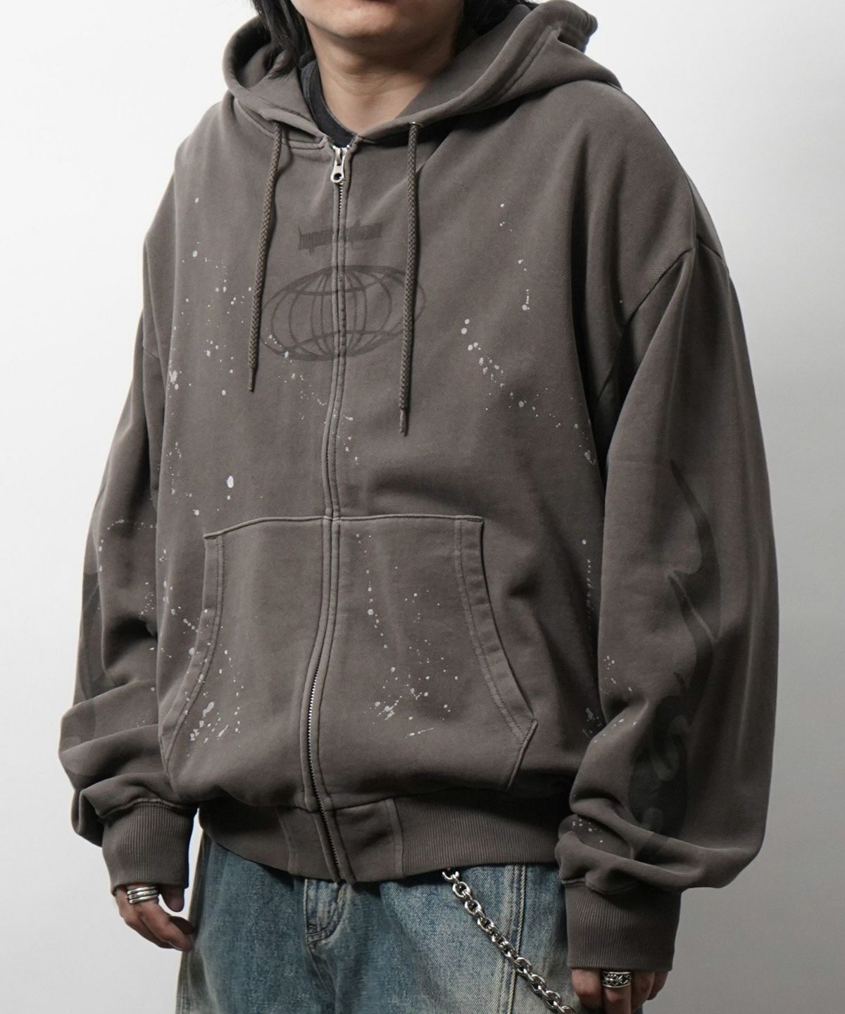 ILL'S(イルズ)裏毛 ヴィンテージライク ZIPパーカー | SHIFFON公式通販