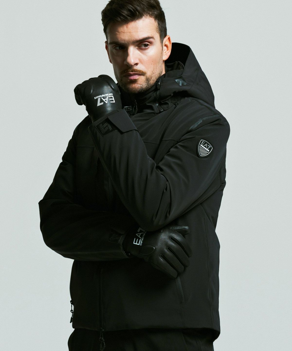 L EMPORIO ARMANI EA7 ダウンスキージャケット EMPORIO ARMANI EA7(イーエーセブン)テクニカル スキージャケット