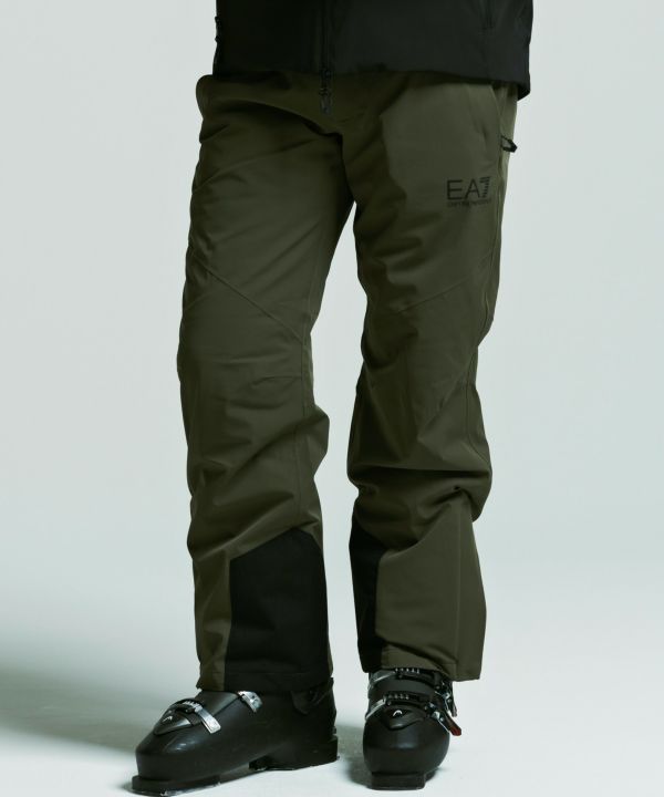 エンポリオアルマーニ　ea7 スキー　パンツ Ea7 Emporio Armani ストレート スキーパンツ | ブラック | FARFETCH JP