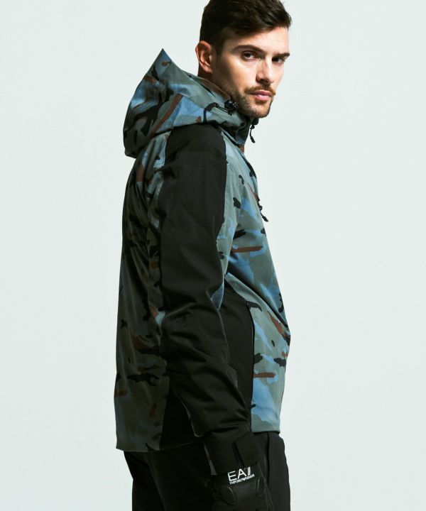 L EMPORIO ARMANI EA7 ダウンスキージャケット EMPORIO ARMANI EA7(イーエーセブン)テクニカル スキージャケット