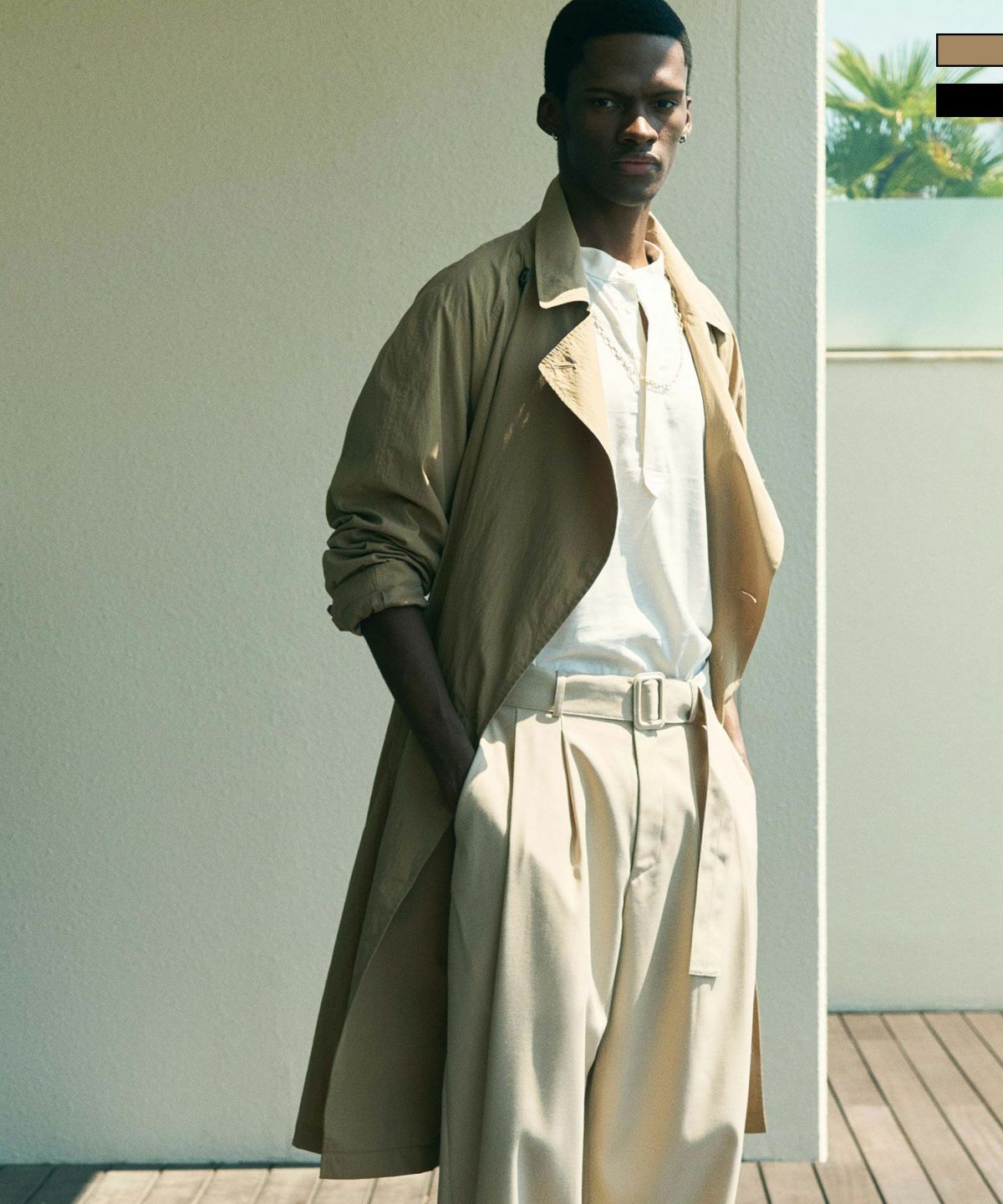 1piu1uguale3 ノッチドラペルチェスターコート 1piu1uguale3 ノッチドラペルチェスターコート 【公式通販】