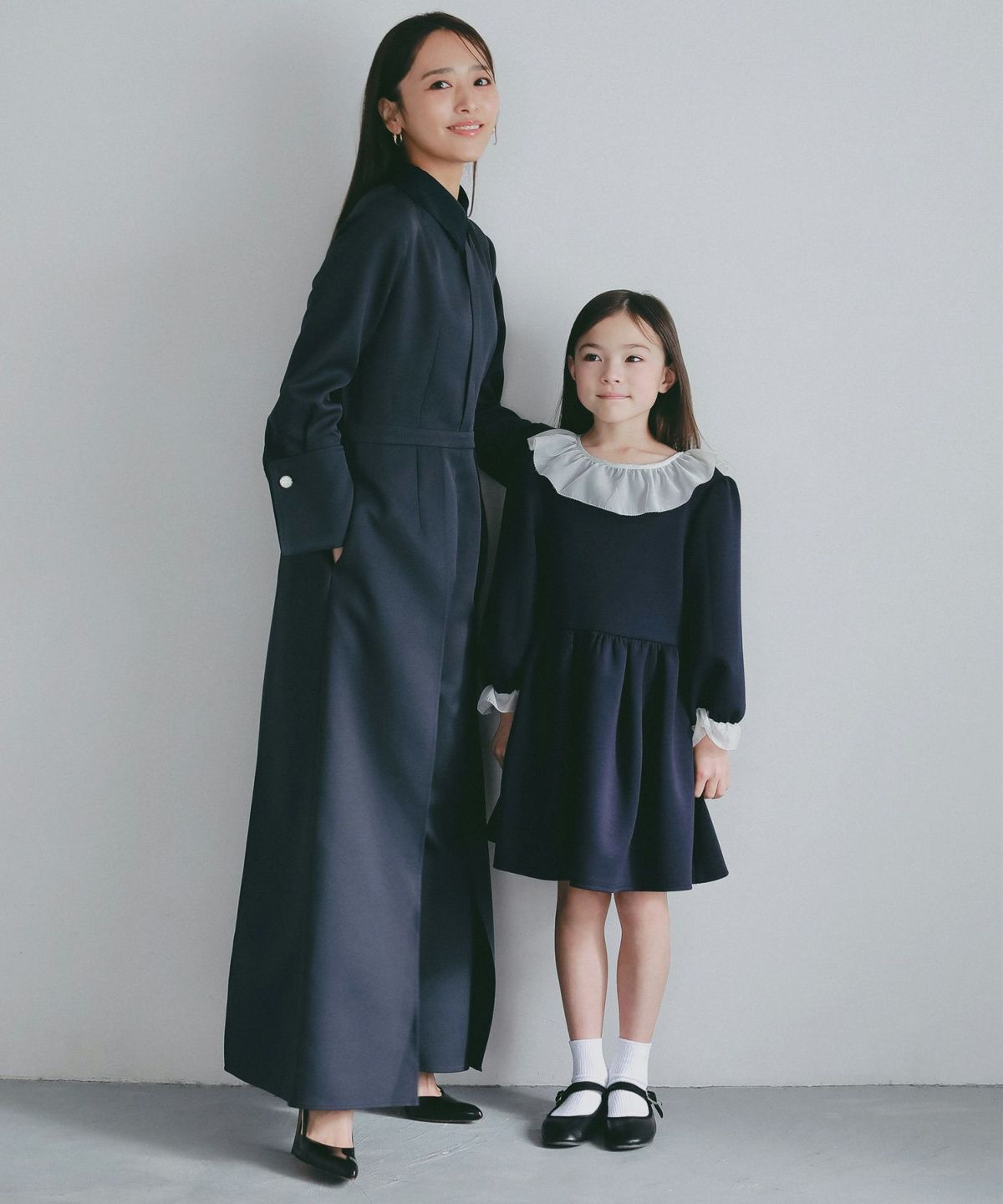 AJUGA. (アジュガ)クラシックカフス 襟付きオールインワン【セレモニー