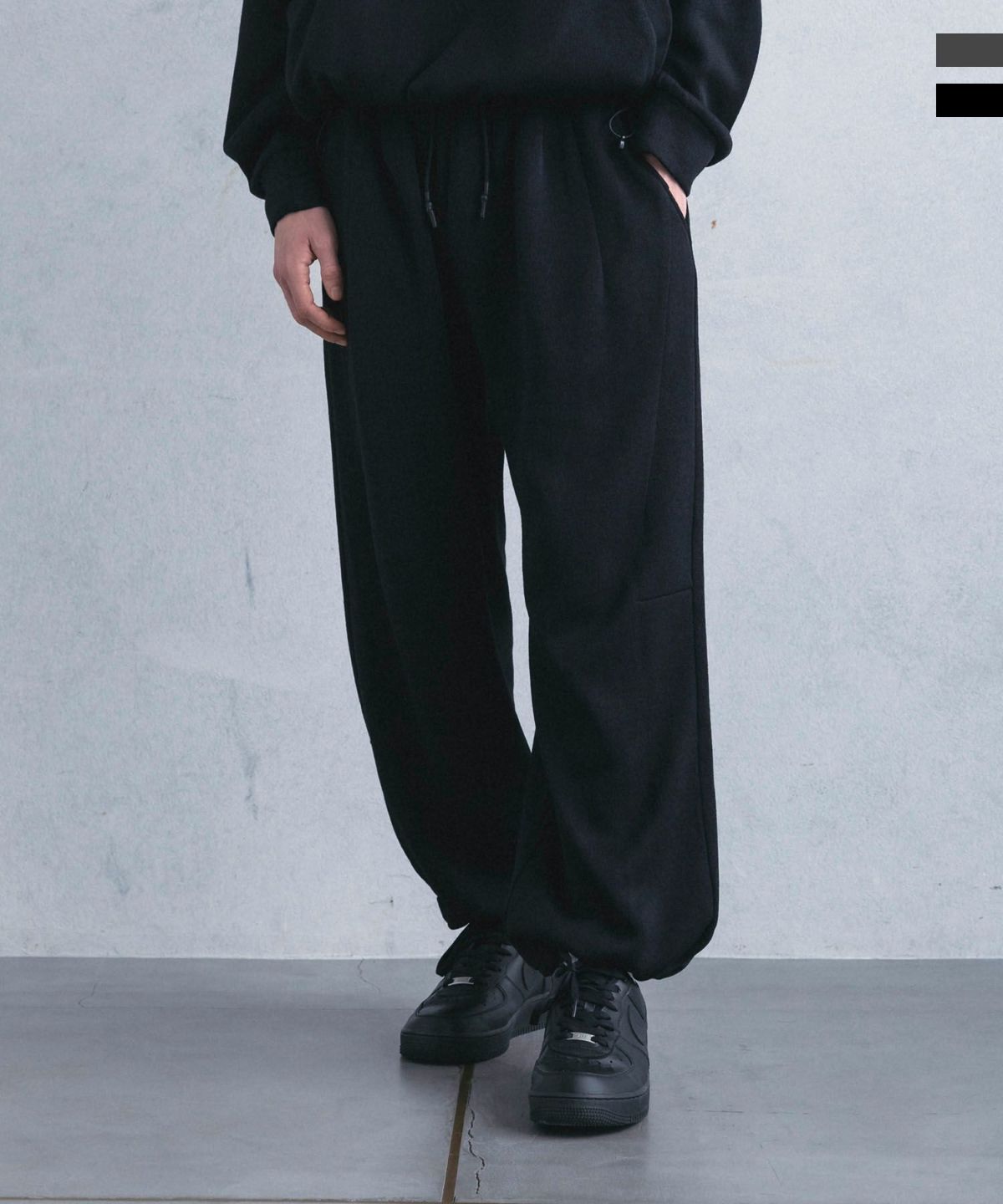 phenix(プラスフェニックス)FLEECE WIDE PANTS フリースワイドパンツ