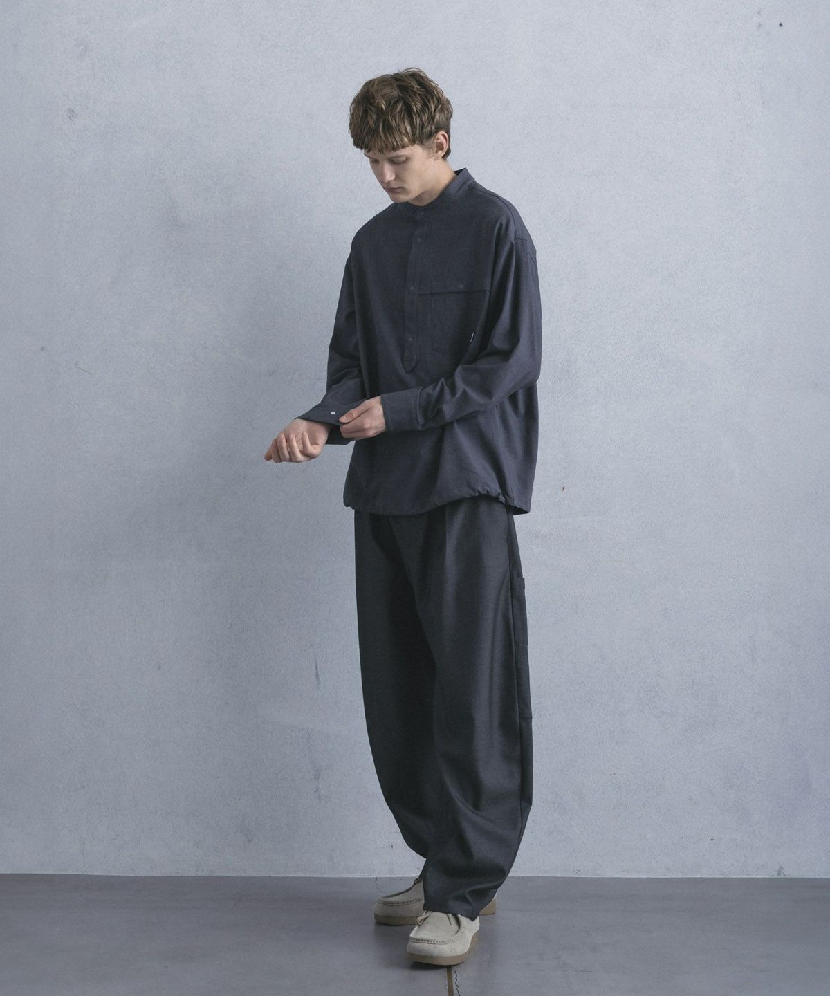 【シンペイさん専用】NO CONTROL AIR コクーンシルエット phenix(プラスフェニックス)COCOON SILHOUETTE RELAXED PANTS コクーン