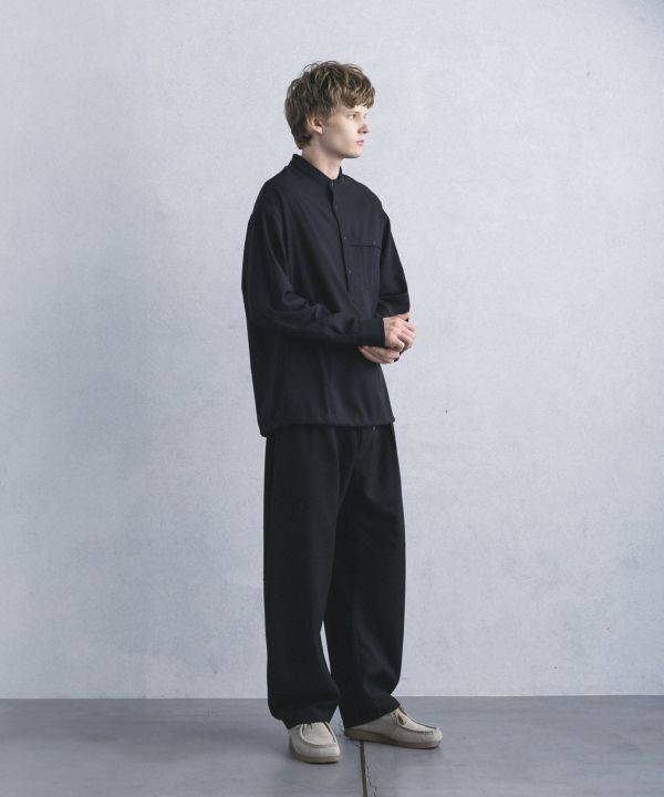 phenix(プラスフェニックス)PULLOVER BAND COLLAR SHIRT プルオーバー