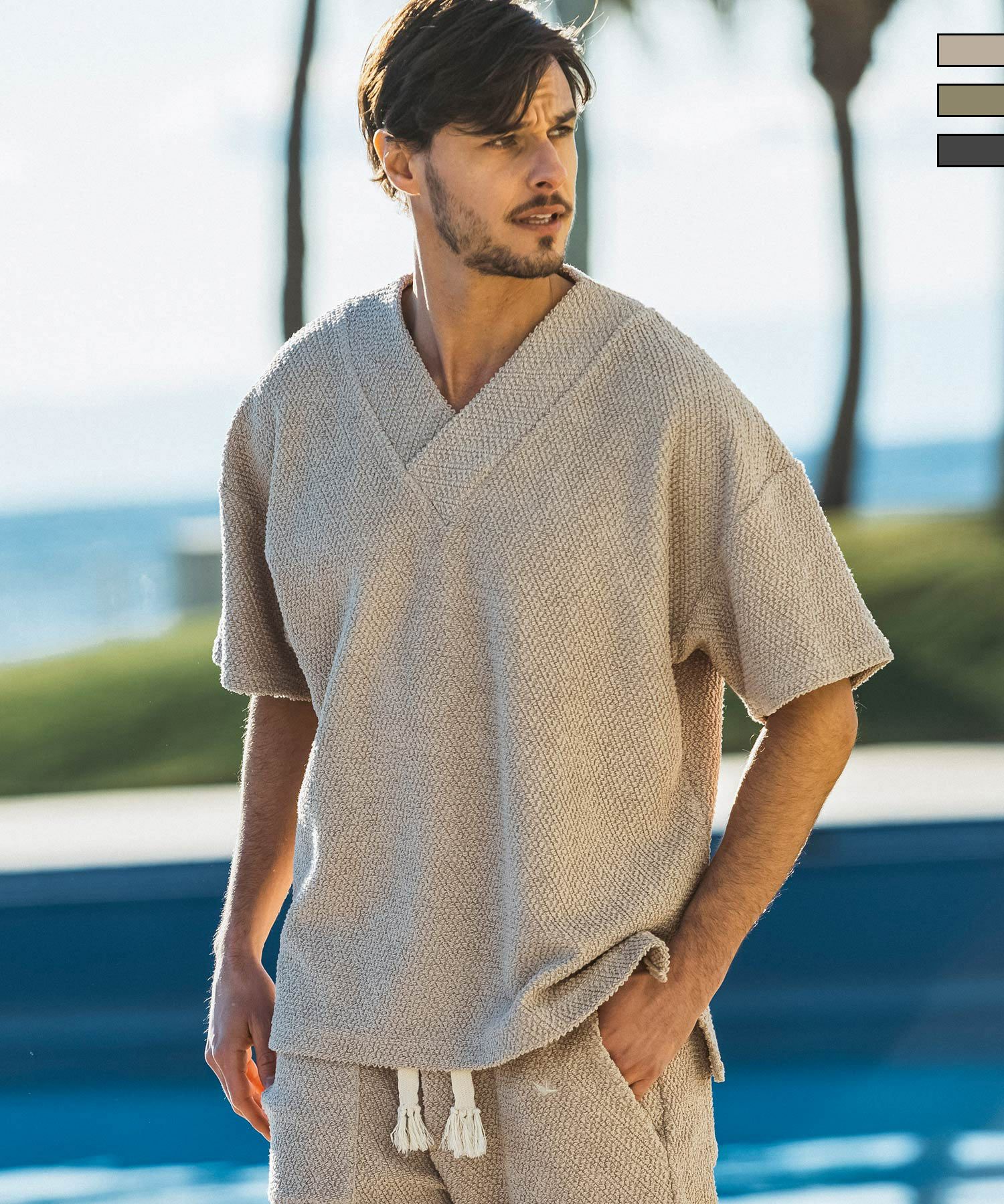 定価3.2万AKM CASHMERE STANDARD V-NECK ニット L | APPS-BICENTENARIO 